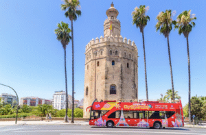 City Sightseeing Seville Hop-on-Hop-off Bus Tour with Guided Tours and Access to Museums