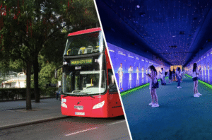 Combo (Save 5%) Madrid Panoramic Bus Tour + Santiago Bernabeu Stadium Tour