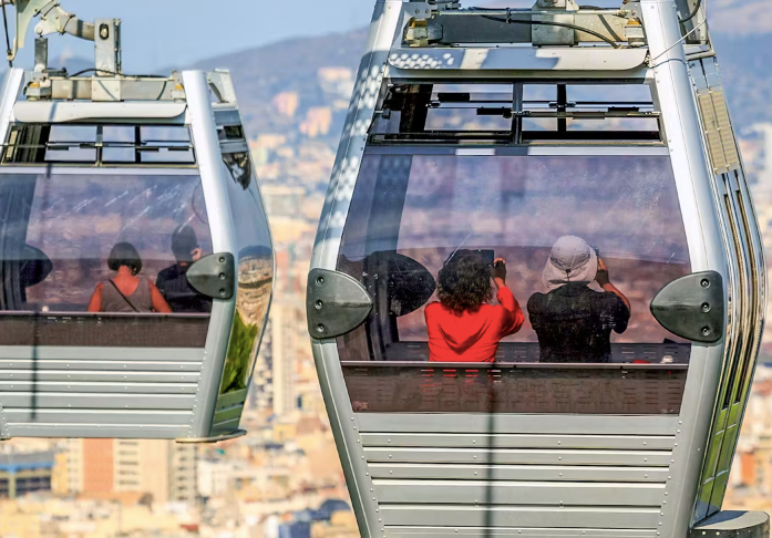 Montjuic Roundtrip Cable Car Tickets
