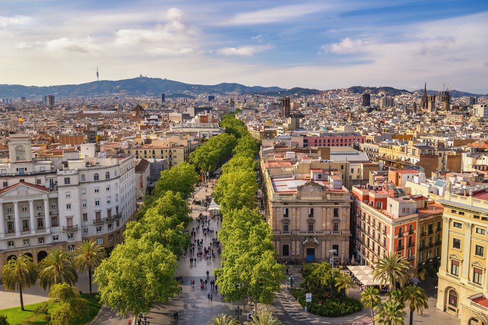 La Rambla Street Barcelona