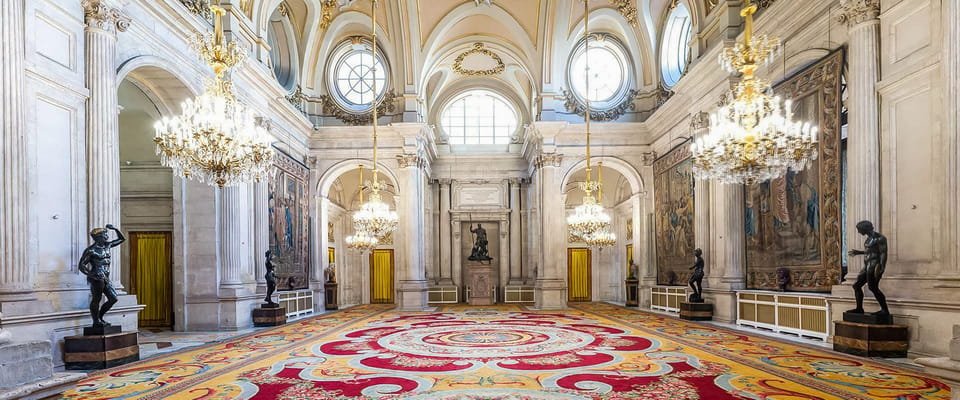 Madrid: Royal Palace Fast-Access Admission Ticket
